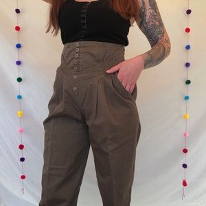 Ultra high waisted slacks